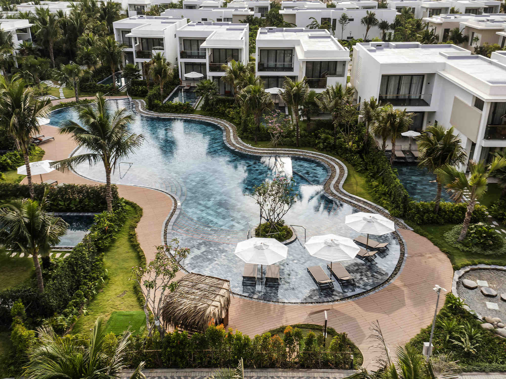 Angsana Ho Tram Pool Aerial VIew